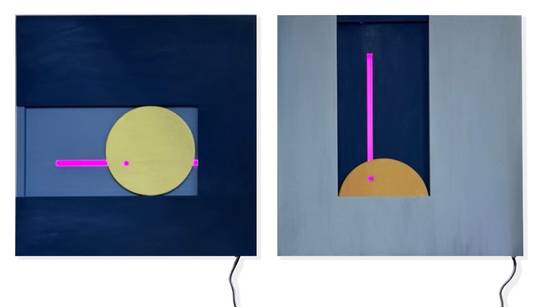 View of the Sound from the OK Hotel, diptych