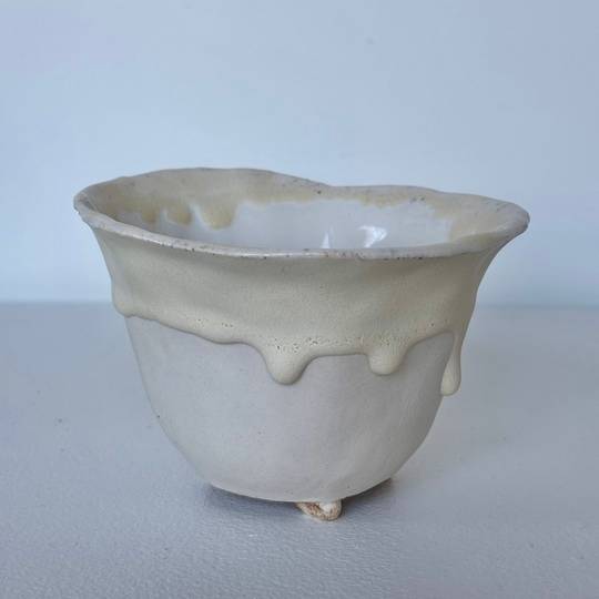 White on White Bowl, Medium