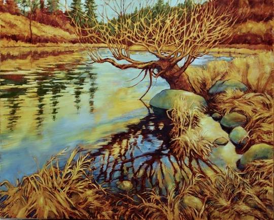 Spokane River at Seven Mile-Two