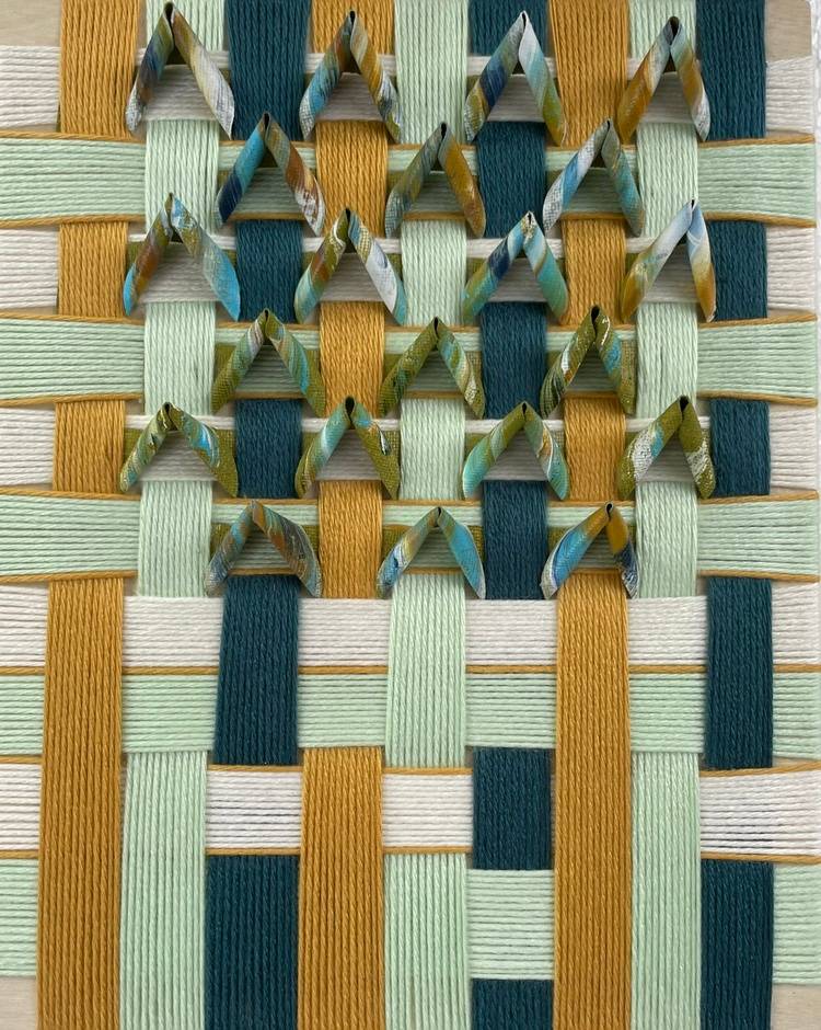 Porcupine Point (Gold/Teal/Mint)