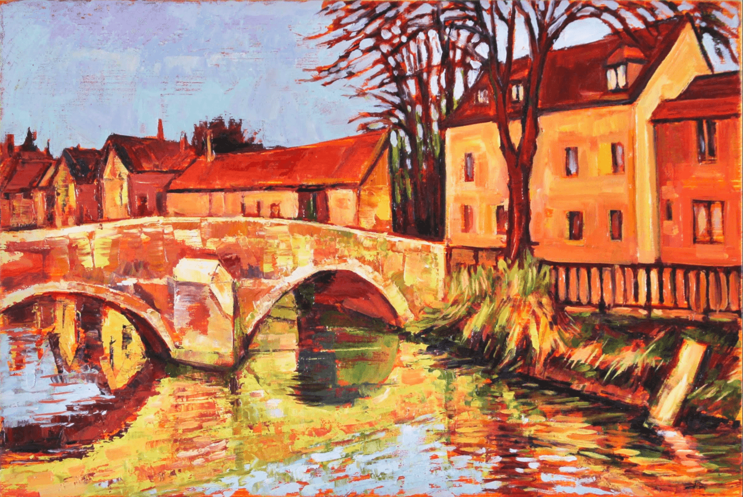 Bridge on Chartres Canal