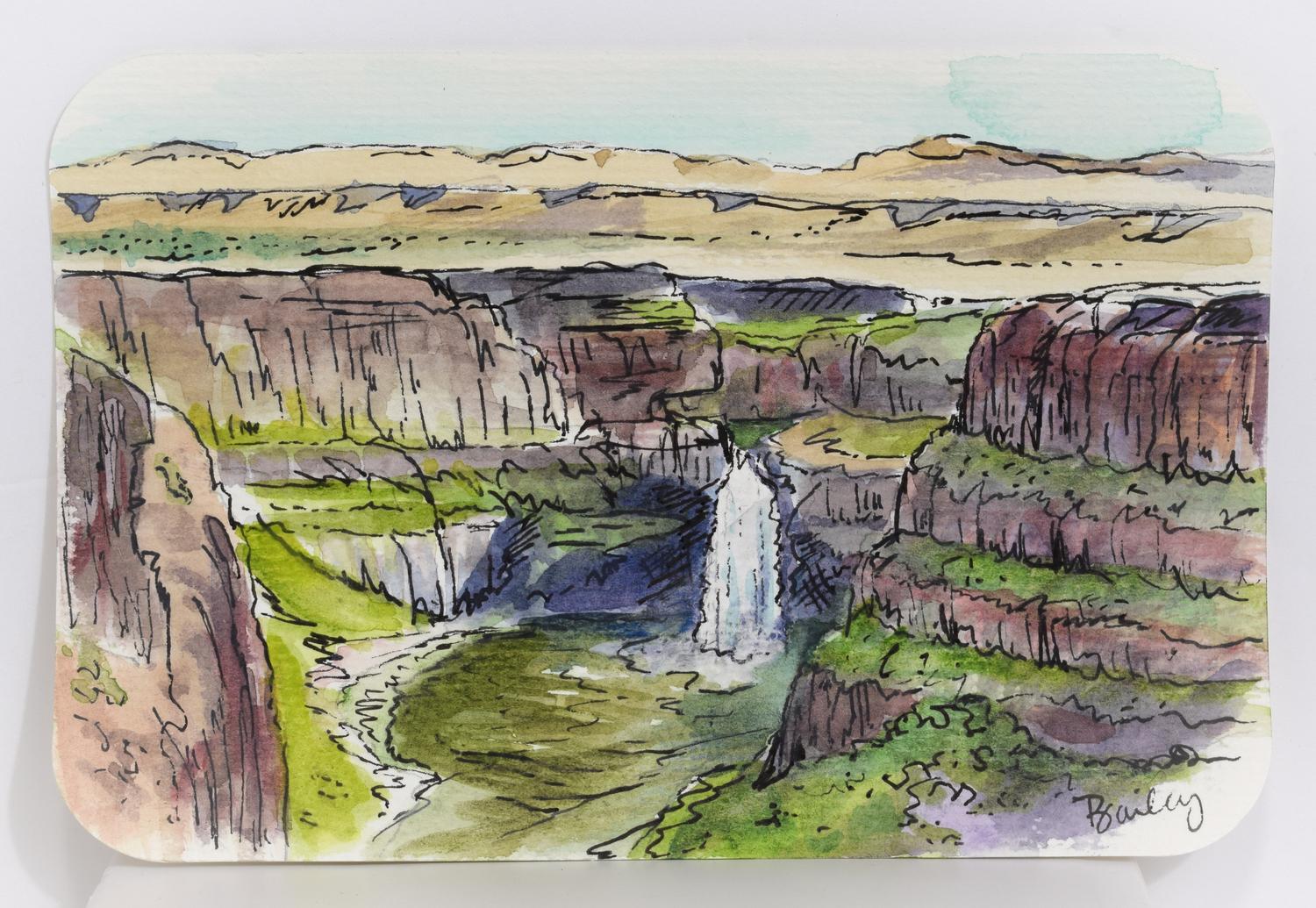 Palouse Falls | Plein Air, image 2