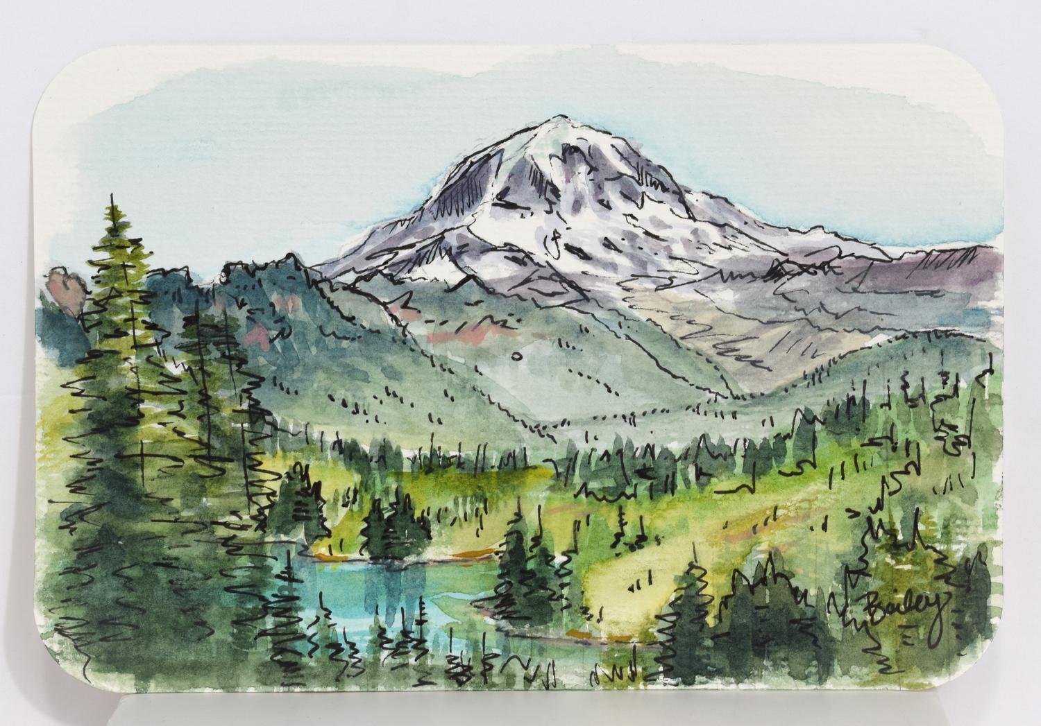 Mount Rainier | Plein Air, image 3